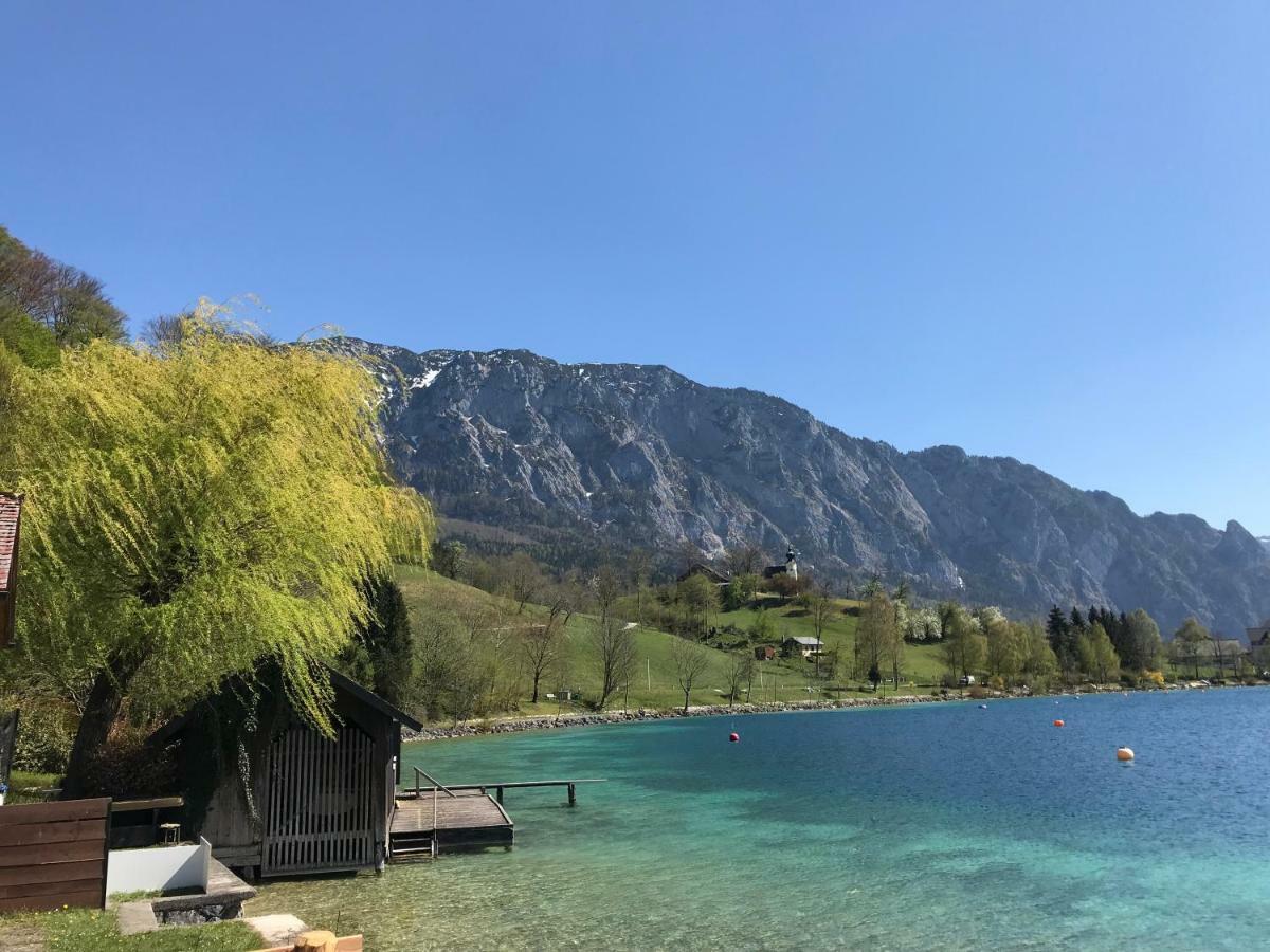 Fewo Atterseeperle - 80M2 Mit See- Und Gebirgsblick Steinbach am Attersee Exterior foto