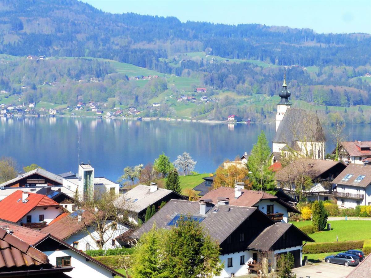 Fewo Atterseeperle - 80M2 Mit See- Und Gebirgsblick Steinbach am Attersee Exterior foto